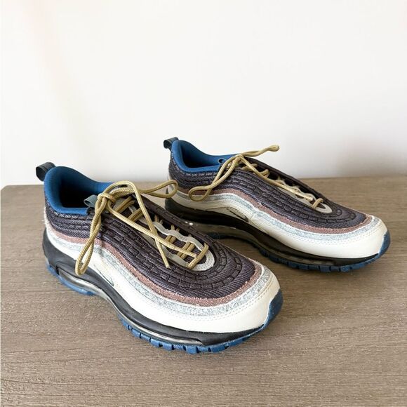 Nike By You Air Max 97 in Multi Blue Gray Size Men’s 9